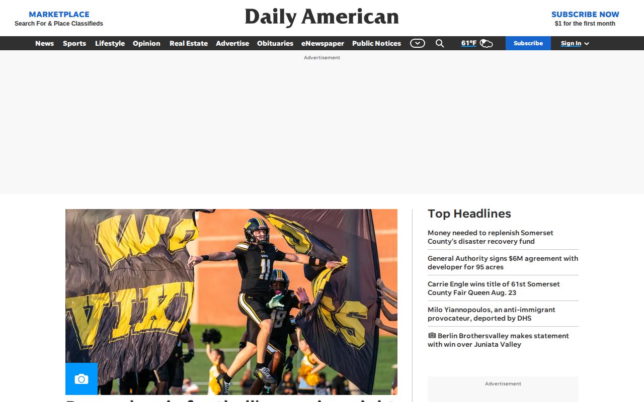 Daily American Somerset County crime news source